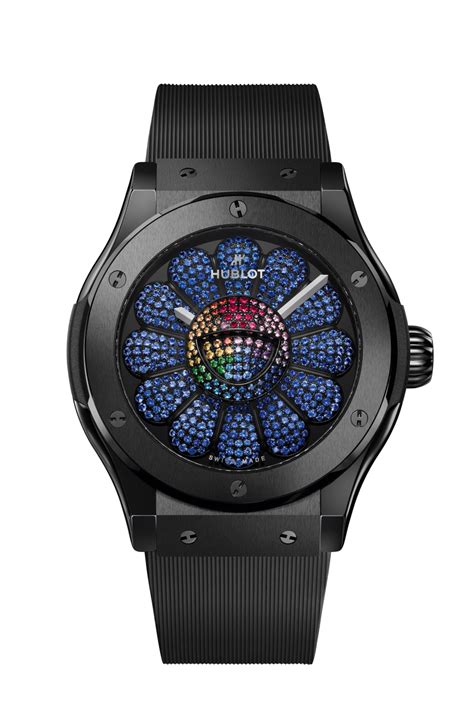 hublot black blue watch|hublot blue sapphire.